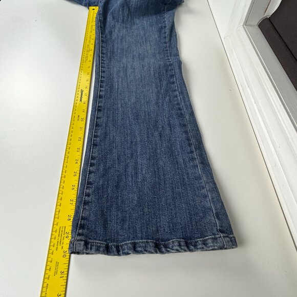 Lee Jeans Womens 10 M (32x30) Natural Bootcut Blue Stretch Just Below the Waist - Picture 12 of 16